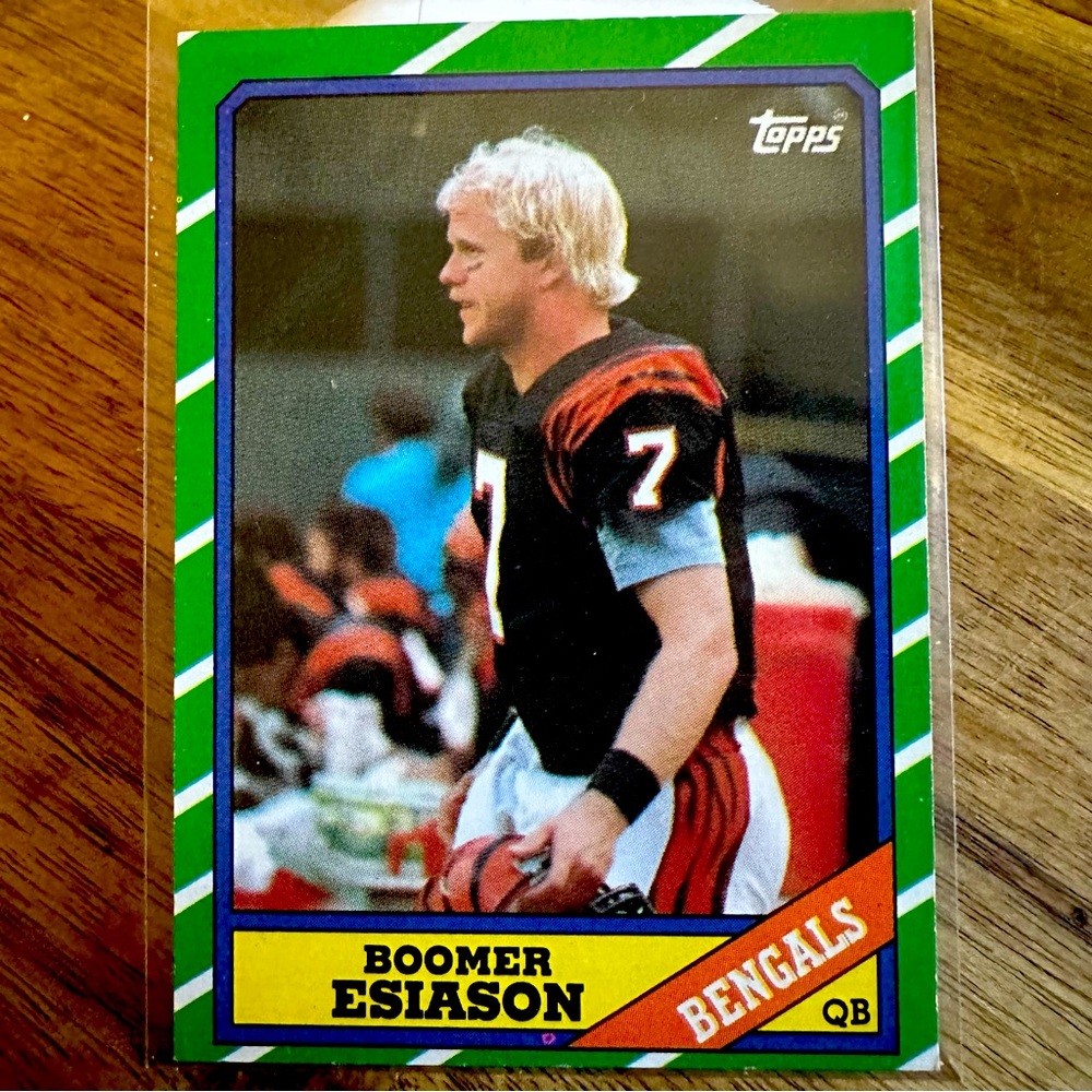 1986 Topps Boomer Esiason Rookie #255 Near Mint